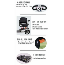 Load image into Gallery viewer, Mobility Electric Scooter S01 with 360 Rotation Seat Removable Battery
