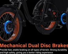 تحميل الصورة إلى عارض المعرض، Kugoo Adults Electric Trike 48V 15Ah 750W
