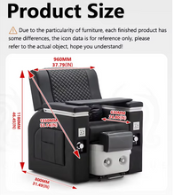 Load image into Gallery viewer, Commercial Pedicure Foot Spa Massage Chair– Luxury Comfort for Salons &amp; Homes
