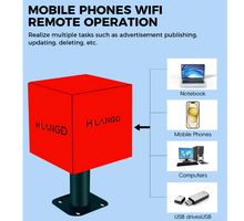 Load image into Gallery viewer, Creative Outdoor &amp; Indoor Magic Cube LED Display – Eye-Catching Digital Advertising for UAE Venues
