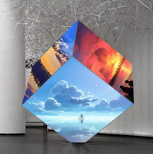 Load image into Gallery viewer, Creative Outdoor &amp; Indoor Magic Cube LED Display – Eye-Catching Digital Advertising for UAE Venues
