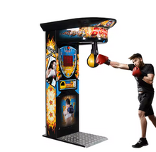 Load image into Gallery viewer, Coin Operated Game Room Equipment Amusement Park Trendy Sport Arcade Boxing Punch Machine

