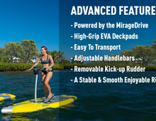 Load image into Gallery viewer, HOBIE Mirage Eclipse Dura 12.0 – Blue  stand-up pedal board
