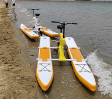 Load image into Gallery viewer, Floating Inflatable Hydro Waterbike Water Bicycle Bike Pedal Boats Floating Bicycle
