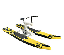 Load image into Gallery viewer, Single Person Water Inflatable Bicycle Water Pedal Bicycle Water Bike Sea Bike
