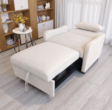 تحميل الصورة إلى عارض المعرض، Single Multifunctional Furniture 3-in-1 Chair – Sofa Bed, and Lounge Chair with Pillow
