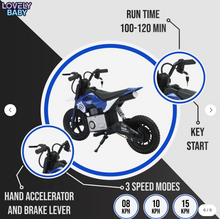 تحميل الصورة إلى عارض المعرض، VLR Kids Electric Dirt Bike-SM09 Age 5-9

