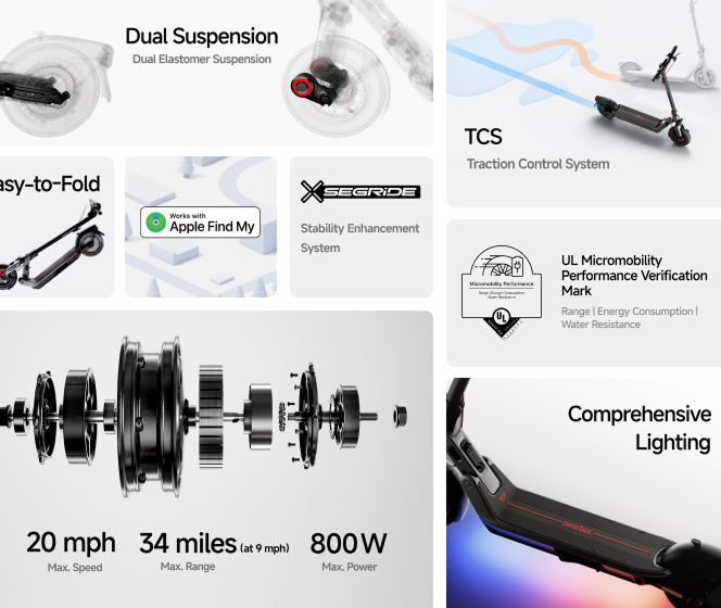 Segway Ninebot E3 Electric Scooter 32kmh Speed