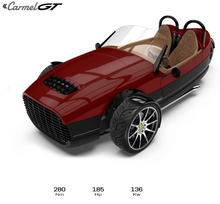 تحميل الصورة إلى عارض المعرض، Vanderhall Carmel Luxury Three-Wheel Roadster 185Hp 136Kw 280Nm 1.5L 4 Cylinder
