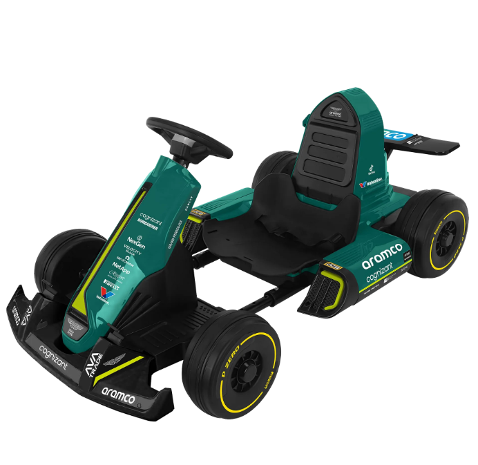 Aston Martin F1 Team 12v Go Kart v2 Age 5-8 Years