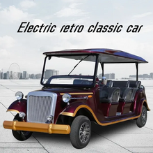 تحميل الصورة إلى عارض المعرض، Classic Golf Cart Vintage Car Design-6 Seater
