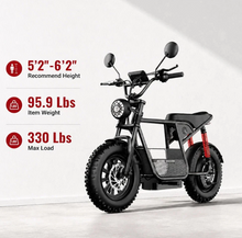 تحميل الصورة إلى عارض المعرض، Wind Horse D1 Electric Bike 750W 50KM Range 32KM Speed
