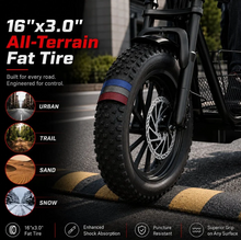 تحميل الصورة إلى عارض المعرض، Wind Horse D1 Electric Bike 750W 50KM Range 32KM Speed
