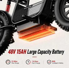 تحميل الصورة إلى عارض المعرض، Wind Horse D1 Electric Bike 750W 50KM Range 32KM Speed
