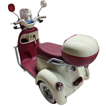 Load image into Gallery viewer, Electric Mobility vespa Scooter Retro Trike 48V 20Ah
