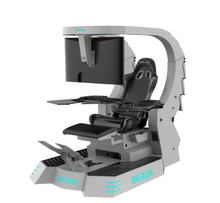 Load image into Gallery viewer, Ingrem 3-Monitor Electric Massage Gaming Chair &amp; Racing Cockpit

