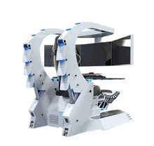 Load image into Gallery viewer, Ingrem 3-Monitor Electric Massage Gaming Chair &amp; Racing Cockpit
