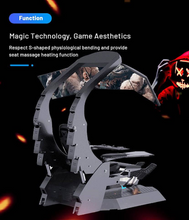 Load image into Gallery viewer, Ingrem 3-Monitor Electric Massage Gaming Chair &amp; Racing Cockpit
