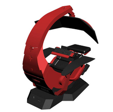 تحميل الصورة إلى عارض المعرض، Zero Gravity Recline, Heat Massage, RGB LED, and Foot Rest - Ultimate PC Gamer Chair
