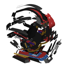 تحميل الصورة إلى عارض المعرض، Zero Gravity Recline, Heat Massage, RGB LED, and Foot Rest - Ultimate PC Gamer Chair
