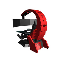 تحميل الصورة إلى عارض المعرض، Reclining Zero Gravity Computer Workstation-Heat Massage, RGB Swivel, Foot Rest
