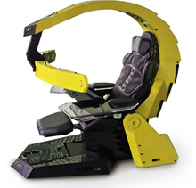 تحميل الصورة إلى عارض المعرض، Reclining Zero Gravity Computer Workstation-Heat Massage, RGB Swivel, Foot Rest
