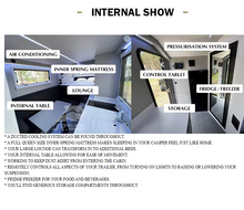 تحميل الصورة إلى عارض المعرض، Hybrid Mini Camper Car for Camp Sale Camper Sale for for Outdoor Camping
