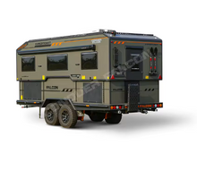 تحميل الصورة إلى عارض المعرض، Luxury Aluminium Offroad Family Caravan Trailer Hard Top Lift for Camping and Travel for Towing
