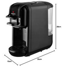 Load image into Gallery viewer, 3-in-1 Multi Capsule Coffee Machine, 0.6 L, 19 Bar
