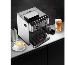 تحميل الصورة إلى عارض المعرض، MEBASHI Commercial Coffee Machine with Touch Screen, Dual Boiler &amp; Built-in Grinder, 20 Bar, Steel
