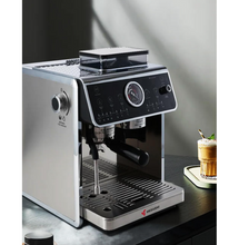 تحميل الصورة إلى عارض المعرض، Commercial Coffee Machine, Dual Boiler with Integrated Coffee Grinder, 2.1L Capacity, 20 Bar Pressure, Stainless Steel
