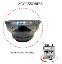 تحميل الصورة إلى عارض المعرض، Commercial Coffee Machine with CF Grinder, 2.3L Capacity, 15 Bar Pressure, Stainless Steel
