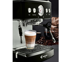 Load image into Gallery viewer, Commercial Coffee Machine, 2.1L Capacity, 20 Bar Pressure, Home or Business

