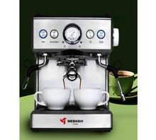 Load image into Gallery viewer, Commercial Coffee Machine, 2.1L Capacity, 20 Bar Pressure, Home or Business
