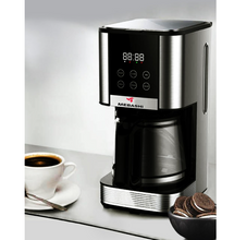 تحميل الصورة إلى عارض المعرض، Japanese Coffee Maker/Coffee Machine, 1000W, 12 Cup/1.5L, 24h Programmable, Drip Stop Mechanism, LCD Display, Stainless Steel (ME-DCM1005)
