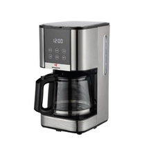 تحميل الصورة إلى عارض المعرض، Japanese Coffee Maker/Coffee Machine, 1000W, 12 Cup/1.5L, 24h Programmable, Drip Stop Mechanism, LCD Display, Stainless Steel (ME-DCM1005)

