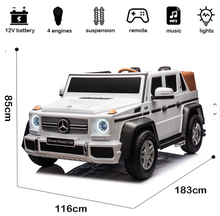 تحميل الصورة إلى عارض المعرض، Kids Ride On Large Luxury AMG Electric Car Age 2-7 Years
