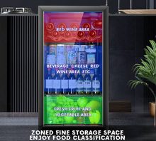 تحميل الصورة إلى عارض المعرض، Wine Cabinet 95L – Premium Household Mini Refrigerator for Modern UAE Homes
