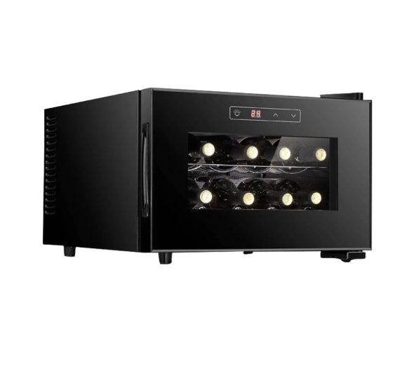 Constant Temperature Small wine Cabinet 08 Bottle Capacity With Digital Display