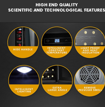 Load image into Gallery viewer, Constant Temperature Small Vine Cabinet 08 Bottle Capacity With Digital Display
