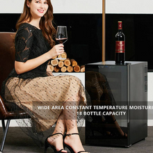 Load image into Gallery viewer, Red Wine Cabinet –18-Bottle   Circulation Cooling, Constant Temperature, and Elegant Design
