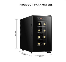 Load image into Gallery viewer, Refined Luxury – Smart Temperature Wine Cabinet
