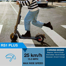 Load image into Gallery viewer, RILEY RS1 Plus Electric scoooter 350W Fast charging Light weight
