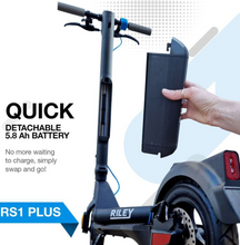 Load image into Gallery viewer, RILEY RS1 Plus Electric scoooter 350W Fast charging Light weight
