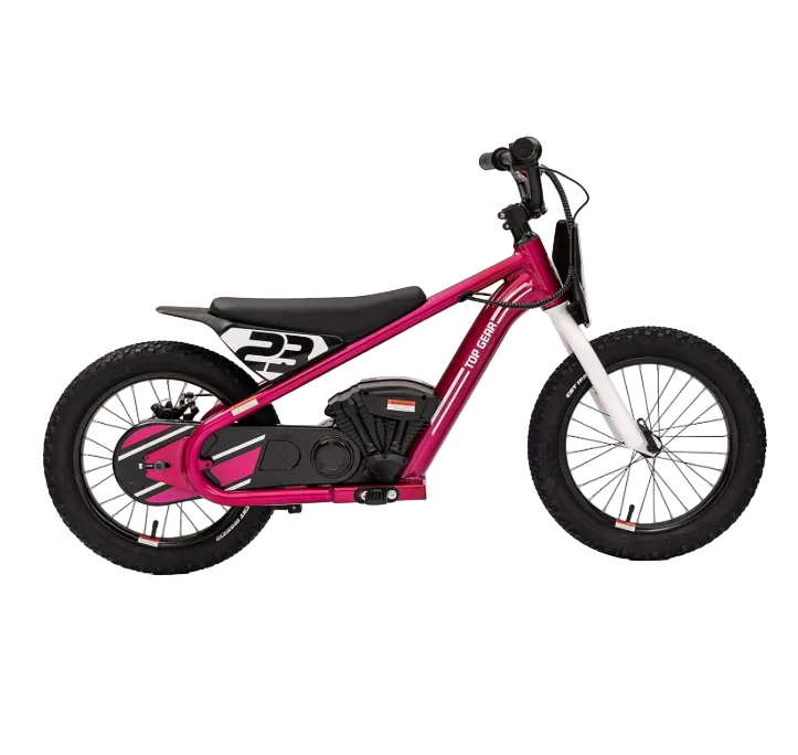 Top Gear TG75 Dirt Rocket electric-powered dirt bike with motocross geometry For kids 6-12 Years