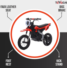 Load image into Gallery viewer, TG 580 Top Gear 36V Electric Dirt Bike for Kids – 500W Motor, Age 5-12 years
