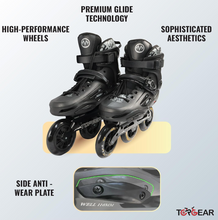 تحميل الصورة إلى عارض المعرض، Top Gear Kids and Adult 3-Wheels in Line Roller Skate TG 9005 –Size 38-45 EU

