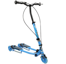 Load image into Gallery viewer, Frog Slide Kick Scooters Foot Scooters Children Best Gift Blue, Pink Age 7+
