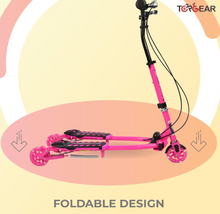 Load image into Gallery viewer, Frog Slide Kick Scooters Foot Scooters Children Best Gift Blue, Pink Age 7+

