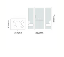 تحميل الصورة إلى عارض المعرض، Team Cabin Sound proof Privacy Work Learn-Movable
